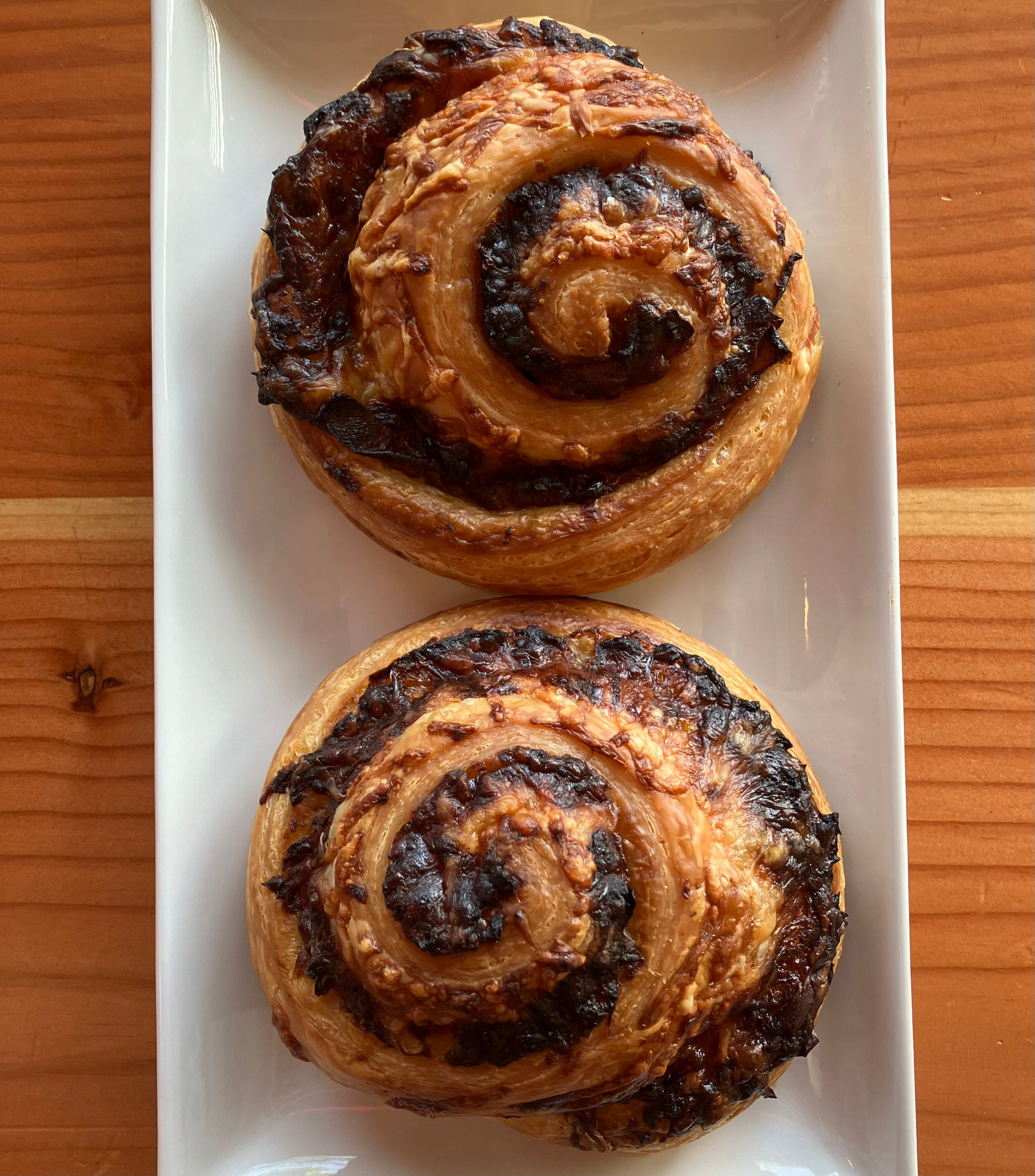 Caramelized Onion Croissant Swirl Box of 2