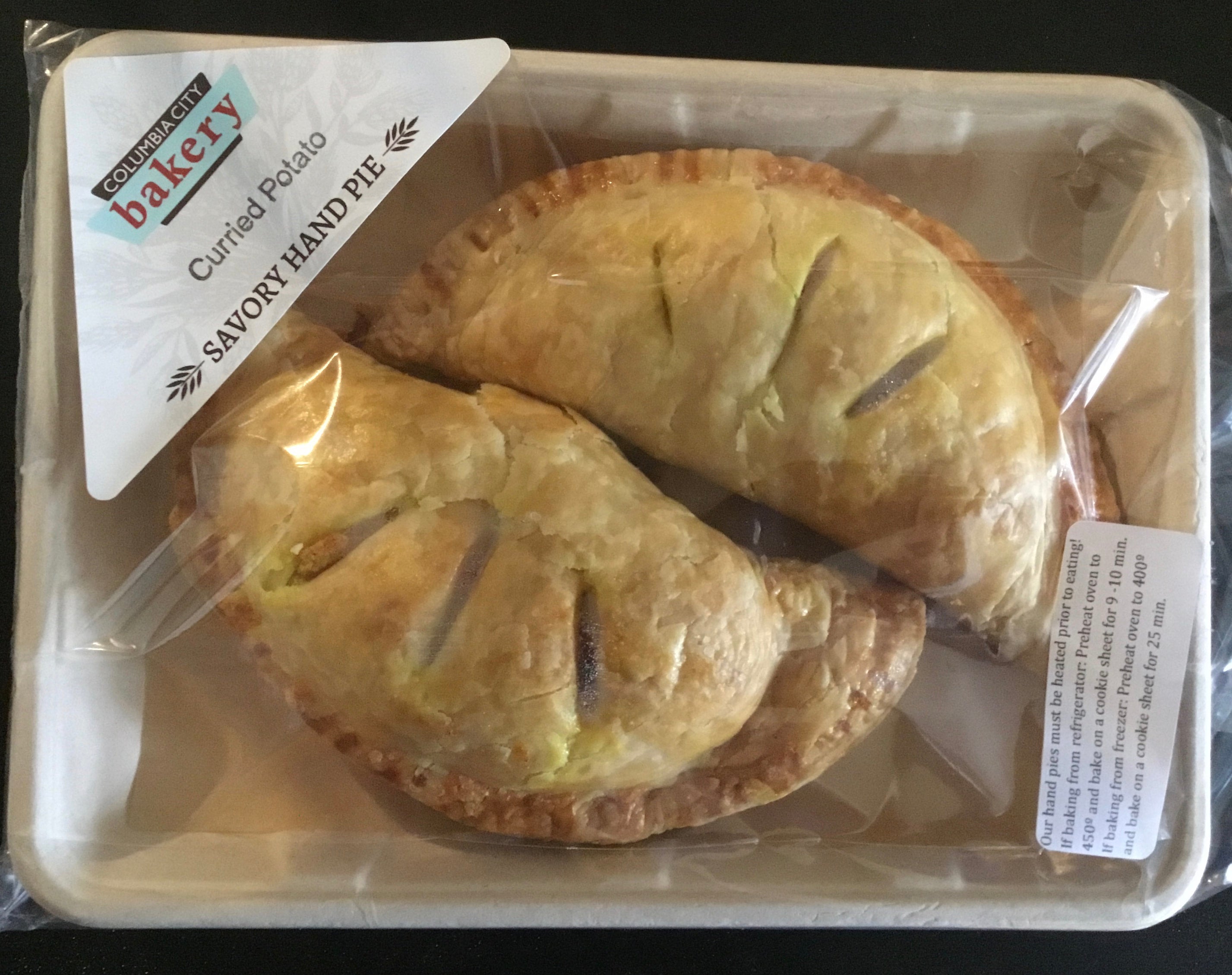 Curried Potato and Cauliflower Hand Pie Pack of 2