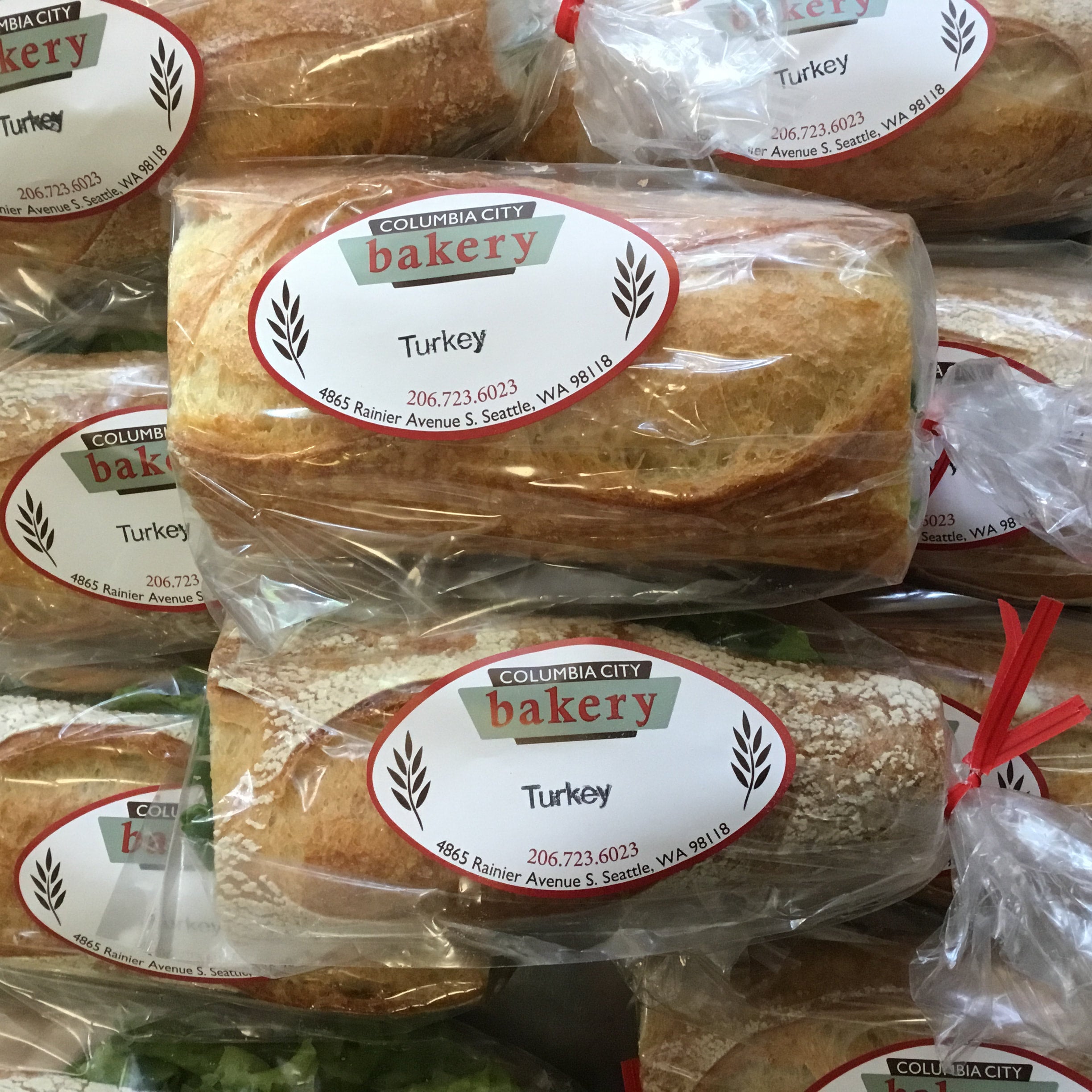 Turkey Sandwich on Baguette