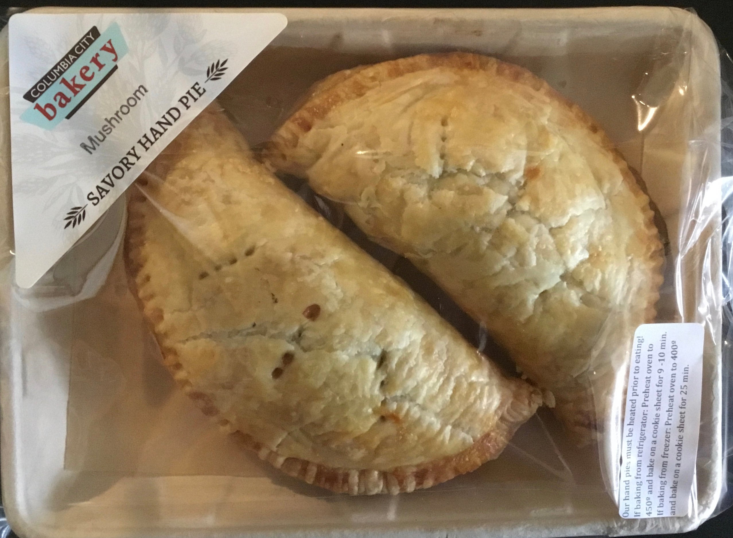 Mushroom Hand Pie Pack of 2