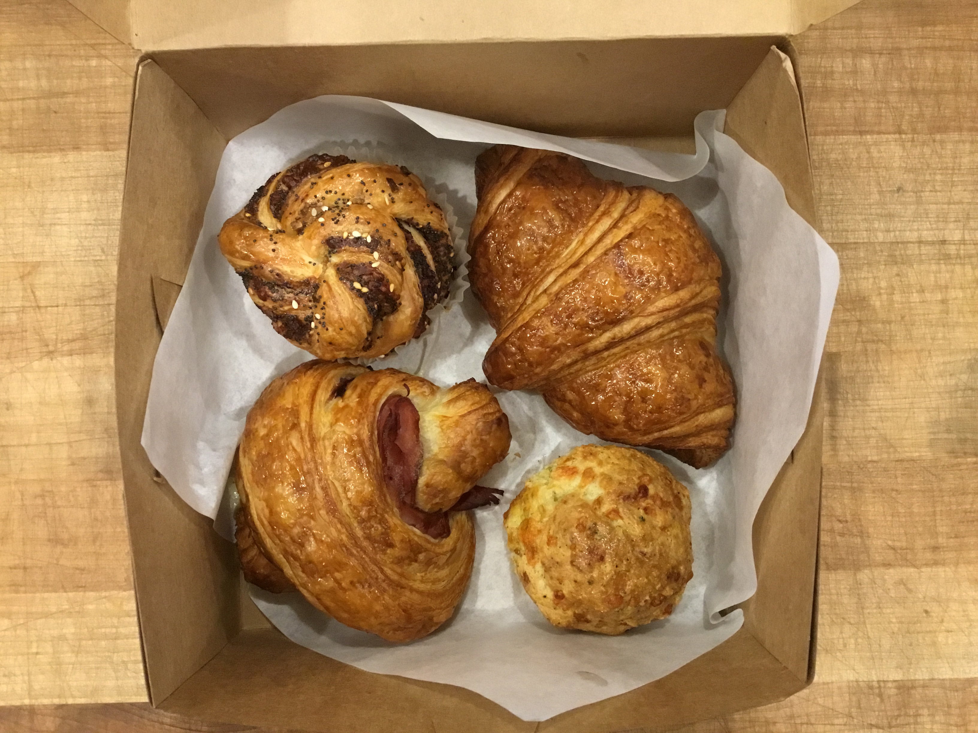 Savory Assorted Pastries Box of 4